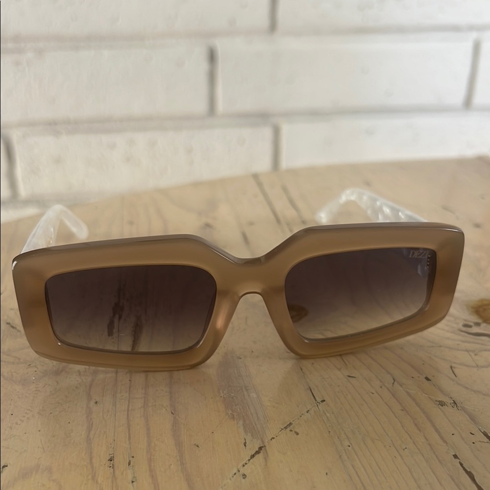 Brown Square Sunglasses DEZI